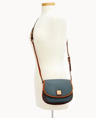Dooney & Bourke Pebble Grain Hallie Shoulder Bag Forest NWT - Image 1 of 4