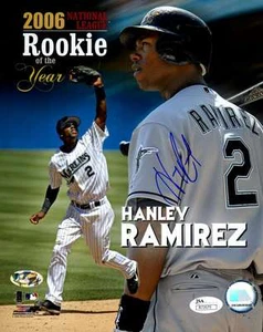 Hanley Ramirez Jsa Certified Authentic Hand Signed 8x10 Photo Autograph - Picture 1 of 1
