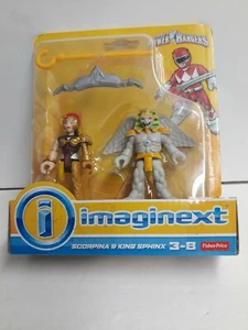 Imaginext Scorpina & King Sphinx Figures Saban Power Rangers Fisher Price DTP95 - Picture 1 of 3