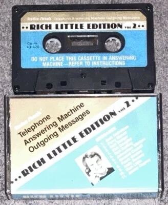 Rich Little Phone Answering Machine Messages Cassette Tape Impersonations Vol 2 - Image 1 of 4