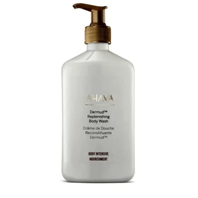Jabón corporal reponedor AHAVA Dermud 13,5 oz/400 ml lavado corporal suave sedoso nuevo Foto 1 de 2
