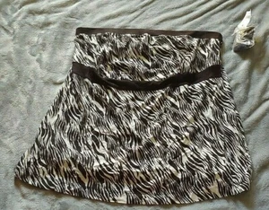 NWT Lane Bryant Size 14/16 Zebra Print Strapless Top - Picture 1 of 2