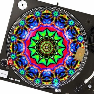 Techno Show Slipmat Turntable 12" for DJ Vinyl LP Audiophile - Picture 1 of 1