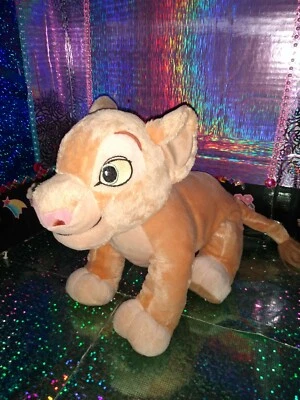 *Disney Store / Authentic The Lion King / "Simba" Tan Color 14" Plush! - Image 1 of 4