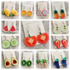 1 paar Ohrringe Obst/Gemüse baumeln  Angebot Bitte beachten Keine 3-D Ohrringe