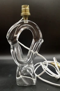 Lámpara de cristal vintage DAUM FRANCE moderna de mediados de siglo. Firmado "DAUM FRANCE" - Imagen 1 de 7