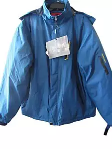 Koraman Herren Fleece Schneejacke Gr. XL Blau Neu mit Etikett - Bild 1 von 5
