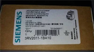 3RV2011-1BA10 1 Stück PRO SIEMENS Leitungsschutzschalter 3RV2011-1BA10 - Bild 1 von 2