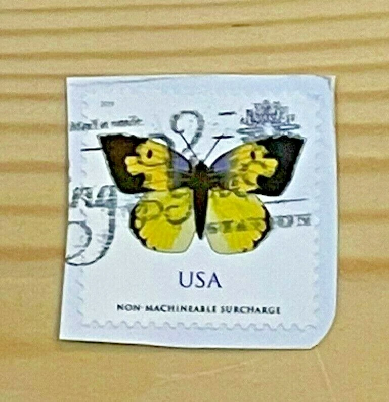 USA Stamp 2019 US California Dogface Butterfly, Used, For Collectors - Image 1 of 1