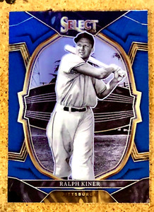 2023 Panini Select Baseball Concourse Blue Ralph Kiner #35 Pittsburgh Pirates