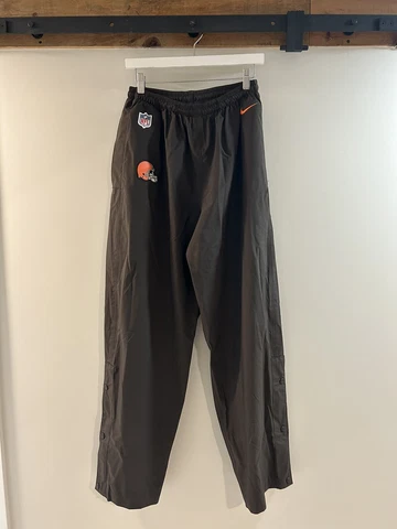 Nike NFL Cleveland Browns TEAM ISSUED Storm Fit Rain Pants Brown Size XL Cover