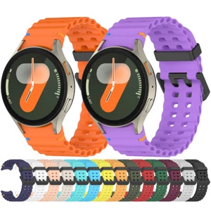 Ocean Sport Silikonowy pasek do Samsung Galaxy Watch 7 6 5 4 40/44mm BEZ luk Pasek - Zdjęcie 1 z 41