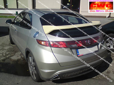 Honda Civic Viii ( 2006-2009 ) Type R  - Trunk /  Boot Spoiler • 65.27€