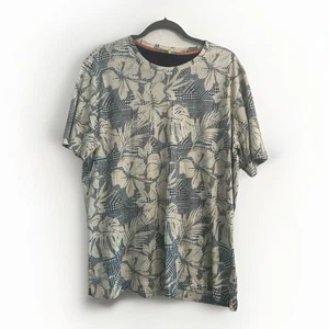 Robert Graham 2XL Kurzarm Oberteil Blumen Tropical Urlaub Shirt  - Bild 1 von 3