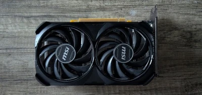 MSI NVIDIA GeForce RTX 4060 Ventus 2x Black OC 8GB Graphics Card - Image 1 of 4