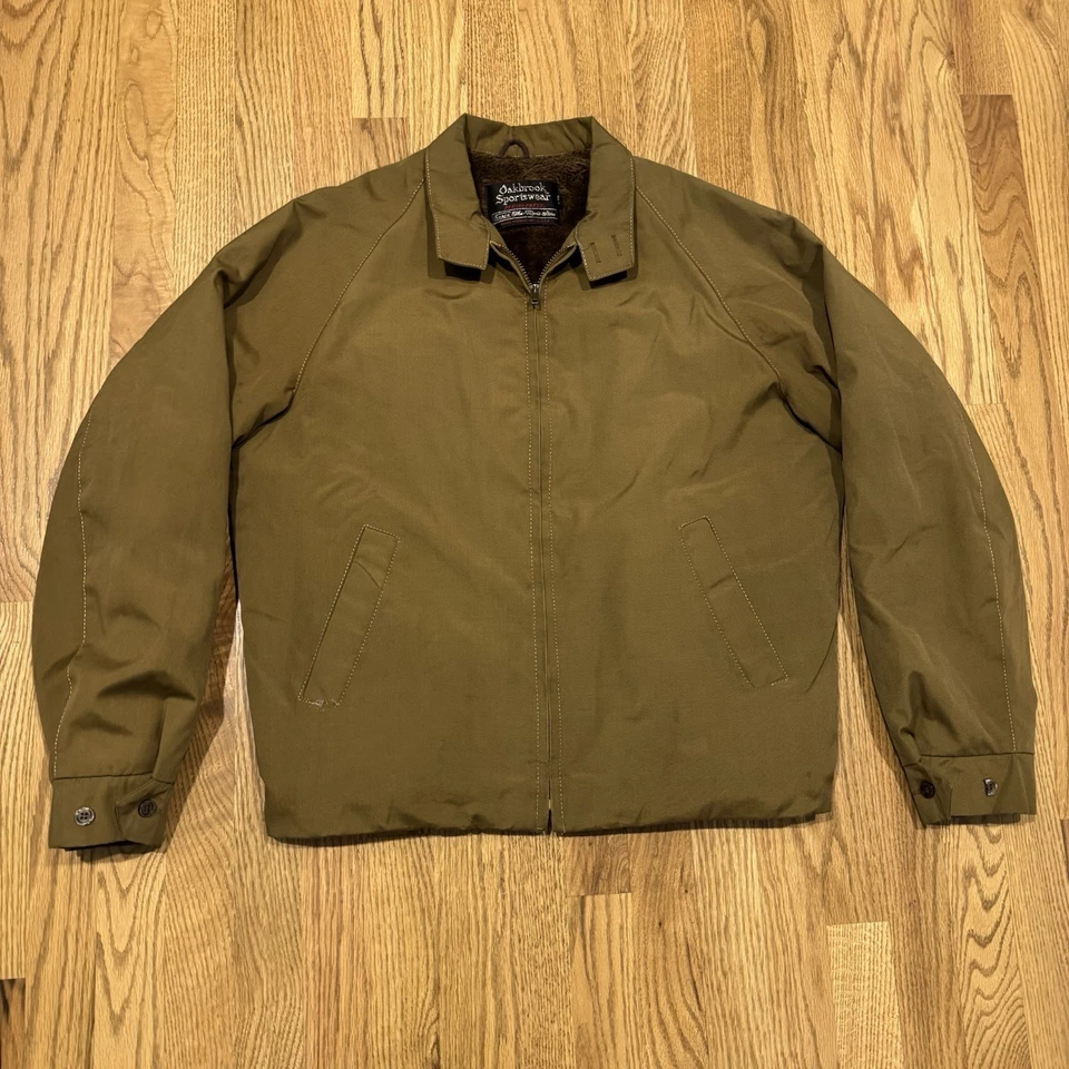 Chaqueta de Colección Sears Sportswear Perma-Prest Sherpa Forrada Para Hombre Talla 40 Reg De Colección Foto 1 de 4