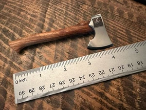 Micro Mini Axe Tribute Black Raven Fork & Hoe Hatchet Package Letter Opener - Picture 1 of 3