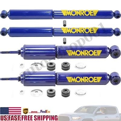 4x Amortiguadores delanteros traseros Monroe para Nissan 720 1986 1985 1984 Foto 1 de 4