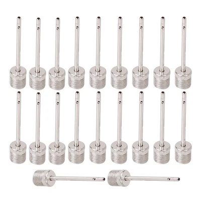 20Pcs Sport Inflating Needle Pin Nozzle Football Basketball Air Pump C - Bild 1 von 4