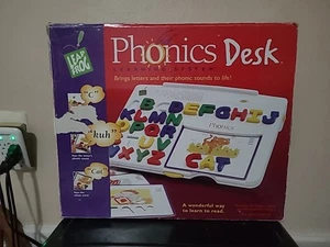 Rare 1995 LeapFrog Phonics Read & Write Desk Interactive Educational Toy Works! - Picture 1 of 7