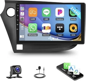For Honda Insight 2009-2014 9" Android 13 Car Stereo Radio GPS Navi WIFI Carplay - Picture 1 of 8