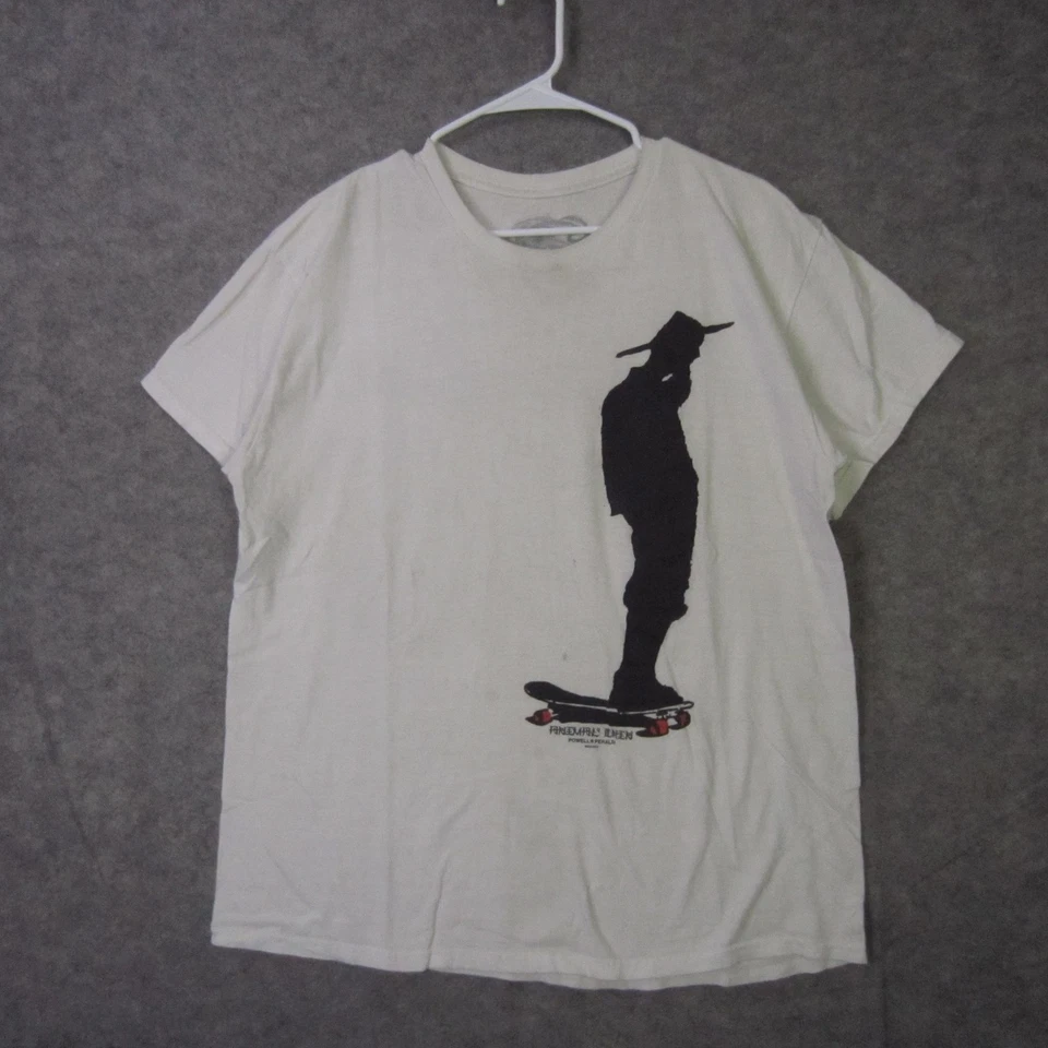 Vintage Powell Peralta Shirt Mens Large Bones Brigade Skateboard Graphic 2000s - Image 1 of 4