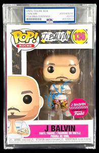 Funko Pop firmato J Balvin autografato #136 PSA/DNA autenticato - Foto 1 di 1