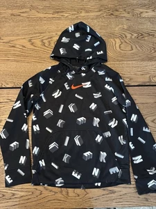 Nike youth therma-Fit Hoodie M Black - Picture 1 of 4
