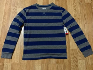 Epic Threads Boys Long Sleeve Thermal T-shirt Lapis Blue Size Medium - Picture 1 of 3