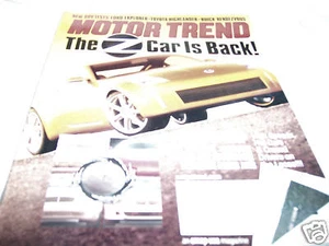 Motor Trend Magazine 3/2001 Nissan - Picture 1 of 1