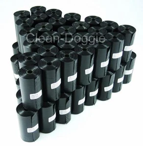 2500 BOLSAS DE RECOGIDA DE RESIDUOS DE CACA DE PERRO 12 MICRAS DE ESPESOR SIN PERFUME ENVÍO RÁPIDO GRATUITO - Imagen 1 de 6