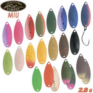 Forest Miu 2.8 g 28 mm trout spoon various color - Picture 1 of 18