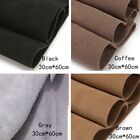 Cow Hide Suede Leather Piece DIY Shoes Bag Material Sewing fabric craft 30X60cm
