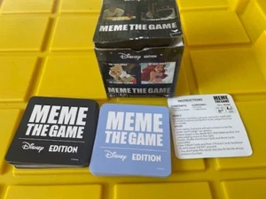 Meme The Game Disney Edition Mini Box spinmaster 3+ Player Game Complete. - Picture 1 of 2