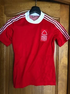 Ancien Maillot FOOTBALL NOTTINGHAM FOREST ca. 1979-1980 Taille 12 ans - Imagen 1 de 6