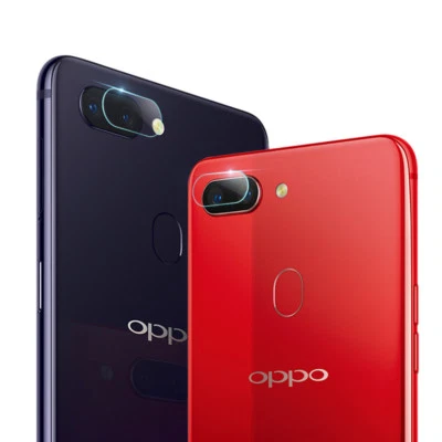 Lote de filme protetor de vidro temperado lente de câmera traseira para OPPO R15 R17 R11s F9 A7X - Imagem 1 de 4