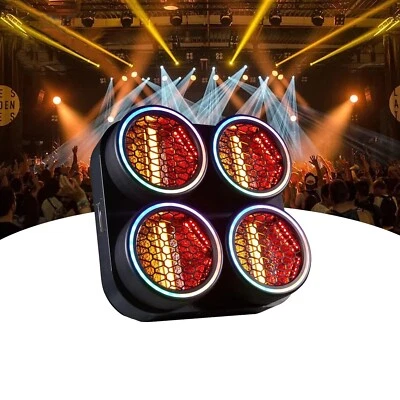 LED Retro Stage Light RGB DJ Background Light COB LED Blinder Light For Wedding - Image 1 of 4