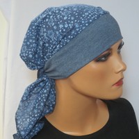 Herzchen ohne binden++CHEMOMÜTZE ALOPEZIE SOFT CAP BANDANA KOPFTUCH m
