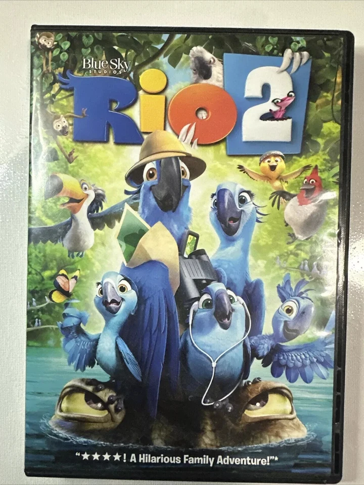 DVD Rio 2, Animated Comedy, Blue Sky Studios, 2014 20th Century Fox (AMAZING DVD - Image 1 of 1