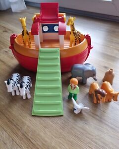 Playmobil 123 Arche Noah zum Mitnehmen inkl. Tiere & Frau, #6765