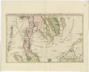 Original Antique Map of Southeast Asia - Picture 1 of 1