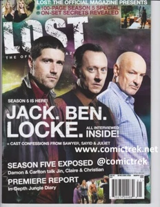 LOST The Official Magazine #21 Jack, Ben & Locke Cubierta Matthew Fox Evangeline L - Imagen 1 de 1