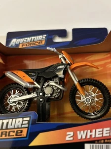 Orange KTM 450 EXC Racing 1:18 Kinder Diecast Dirt Bike Motocross Motorräder Spielzeug - Bild 1 von 11