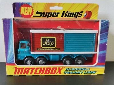 MATCHBOX SUPER KINGS K-14 SCAMMEL FREIGHT LINER - Immagine 1 di 4
