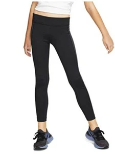 Nike Kids Girl's All in Tights Little Kids Black/White Size XS BV3092 010 - Picture 1 of 4