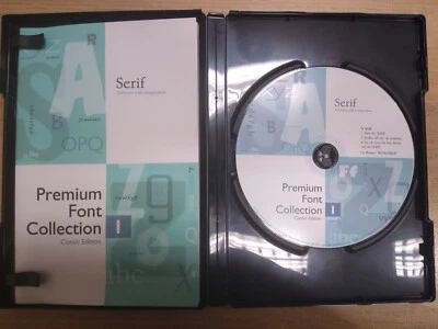Serif Premium Font Collection (200 OpenType Fonts!) - Boxed with disc & booklet - Image 1 of 4