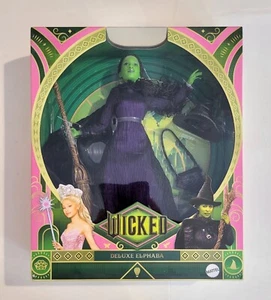 Wicked Universal Movie: Deluxe Elphaba Doll by Mattel 🆕 - Picture 1 of 11