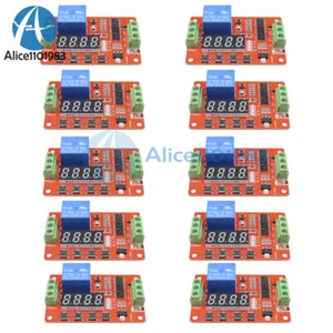1~100PCS 12V Automation Self-lock Relay Delay Cycle Timer Module 8 Function - Picture 1 of 54