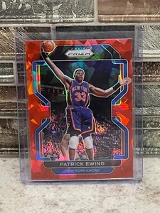 Patrick Ewing ~ 2021-22 Panini Prizm #245 Red Ice Prizm PWE - Imagen 1 de 2