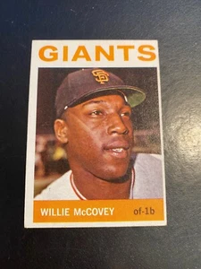 1964 TOPPS BASEBALL #350 WILLIE McCOVEY!! BOLD COLOR!! - Picture 1 of 2